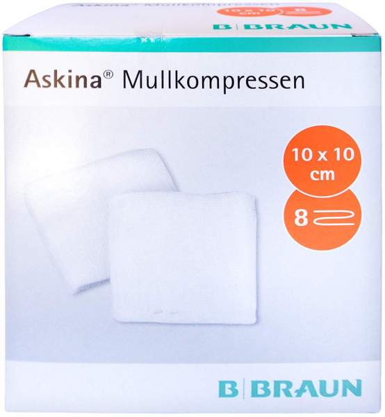 Askina Mullkompressen 10x10 cm Steril