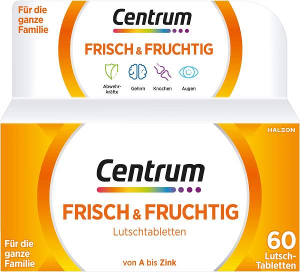 Centrum frisch &amp; fruchtig 60 Lutschtabletten