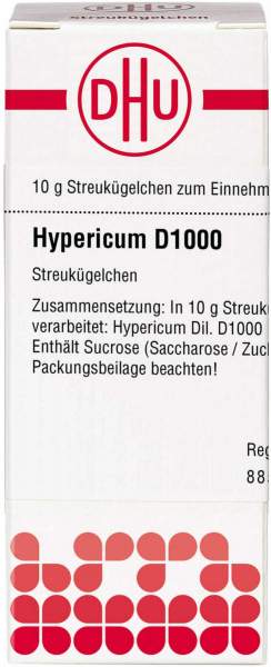 Hypericum D 1000 Globuli 10 g