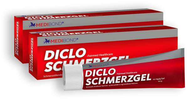 Diclo Medibond Schmerzgel 1 % 2 x 100 g