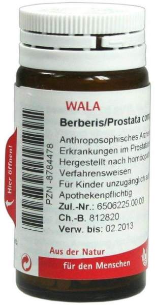 Berberis Prostata Comp. 20 G Globuli