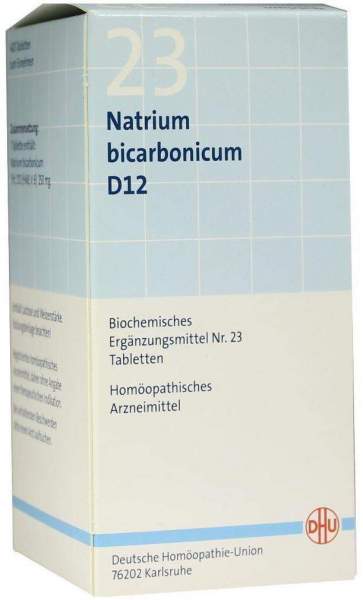 Biochemie Dhu 23 Natrium Bicarbonicum D12 Tabletten 420 Tabletten