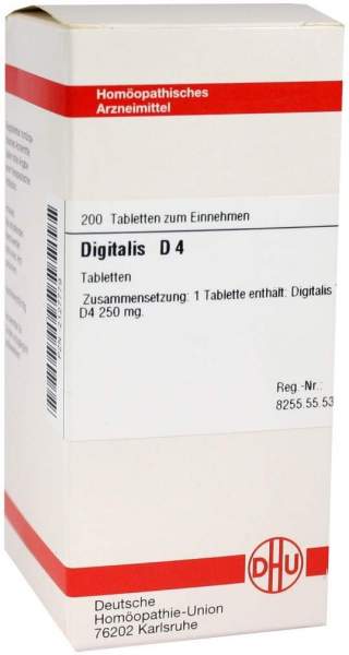 Digitalis D 4 Tabletten 200 Tabletten