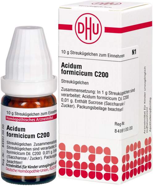 Acidum Formicicum C 200 Globuli
