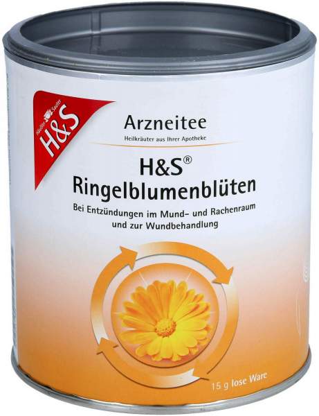 H&amp;S Ringelblumenblüten Tee 15 G