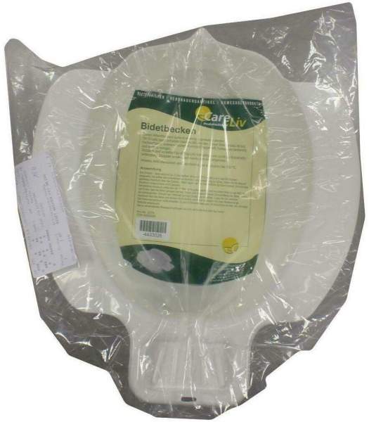 Bidet Becken Kunststoff Weiß 1 Stück
