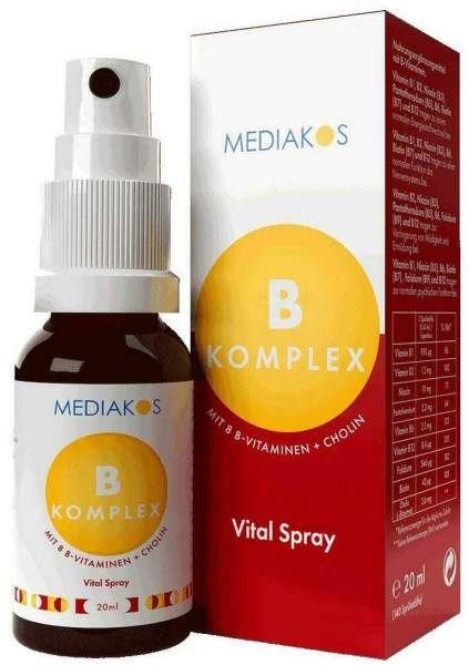 Vitamin B Komplex Mediakos Vital Spray 20 ml