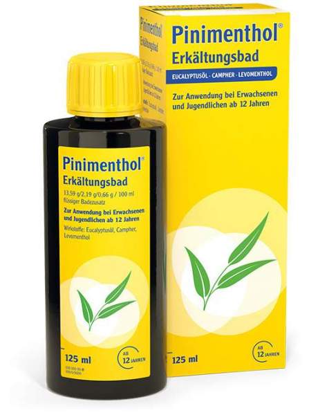 Pinimenthol Erkältungsbad 125 ml