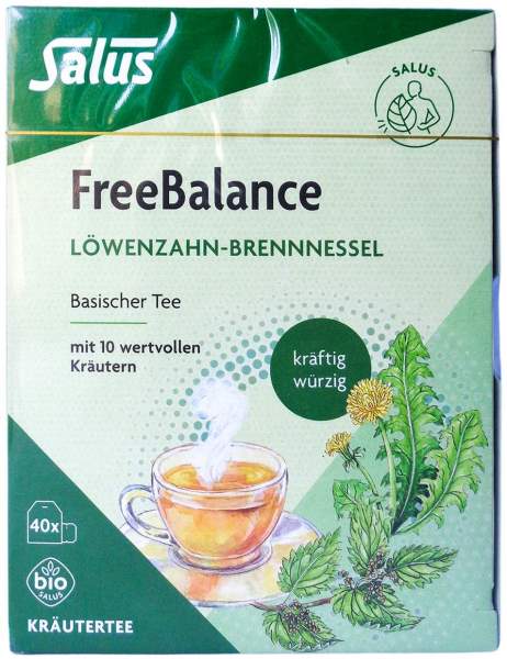 Freebalance Löwenzahn-Brennnessel Bio Salus 40 Filterbeutel