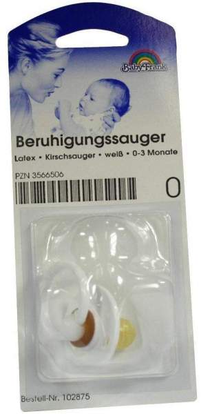 Sauger Kirsche 102875 Weiß Klein Kl.Seibe