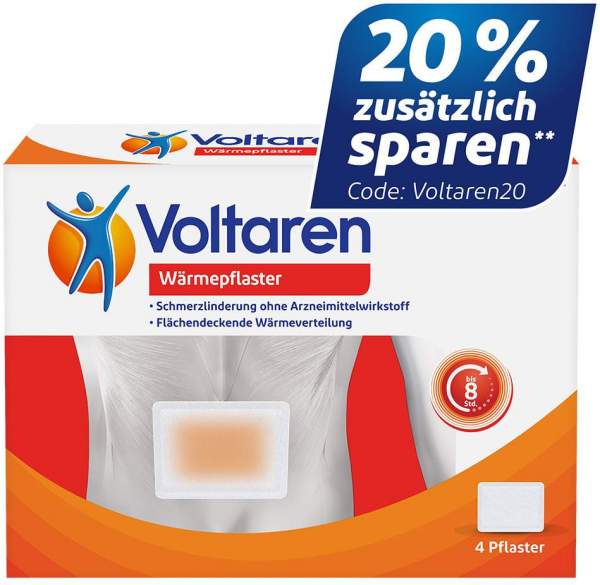 Voltaren Wärmepflaster Rücken 4 Stück