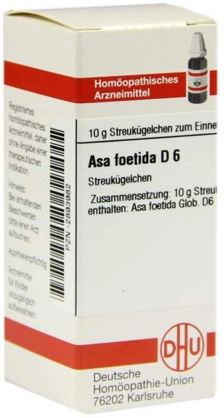 DHU Asa foetida D6 10 g Globuli