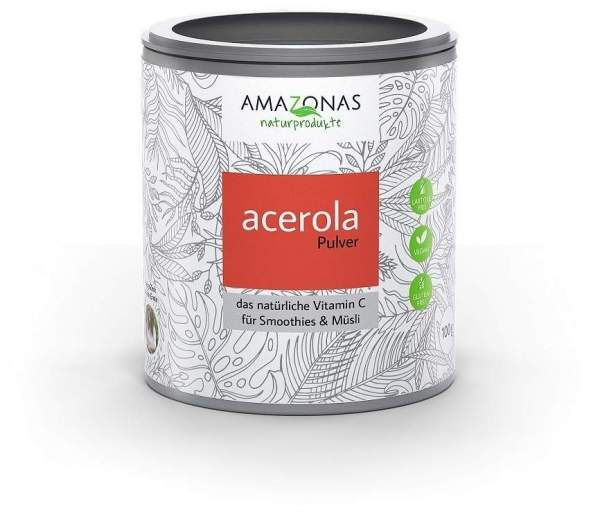 Acerola 100% Natürliches Vitamin C 100 G Pulver