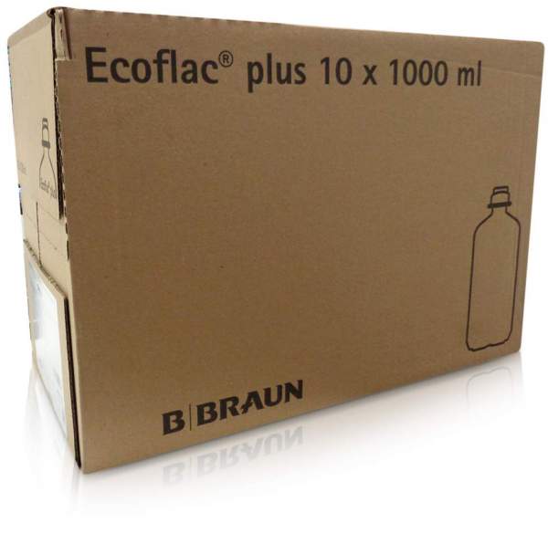 Aqua Ad Injectabilia Braun Ecoflac Plus 10 X 1000 Ml...