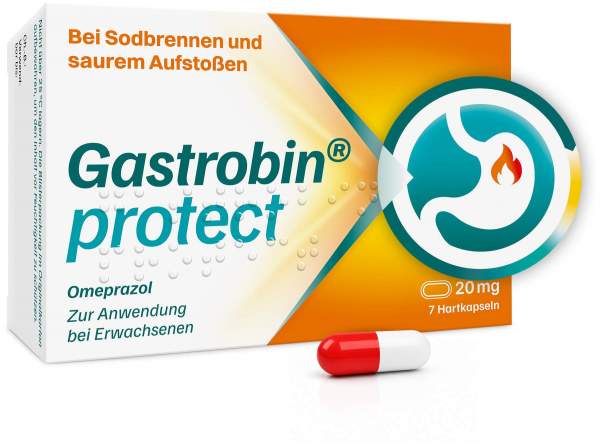 Gastrobin protect 20 mg Hartkapseln 7 Stück