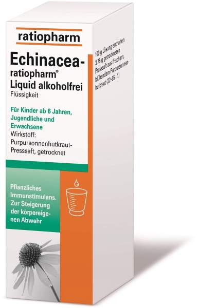 Echinacea Ratiopharm Liquid Alkoholfrei 100 ml