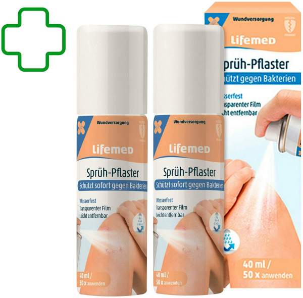 Sprühpflaster, 2 Stück, je 40 ml