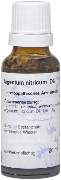 Argentum Nitricum D 6 Dilution
