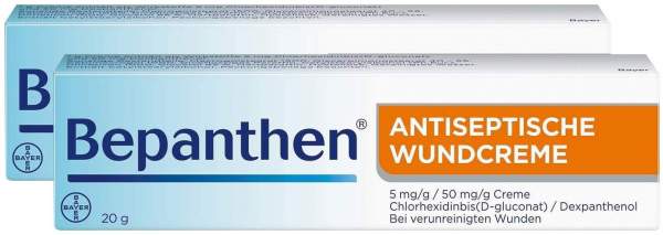 Bepanthen® Antiseptische Wundcreme 2 x 20 g
