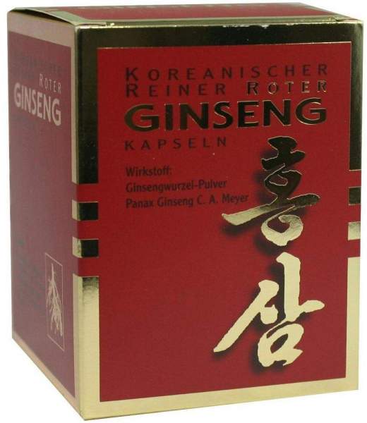 Roter Ginseng 300 mg Kapseln