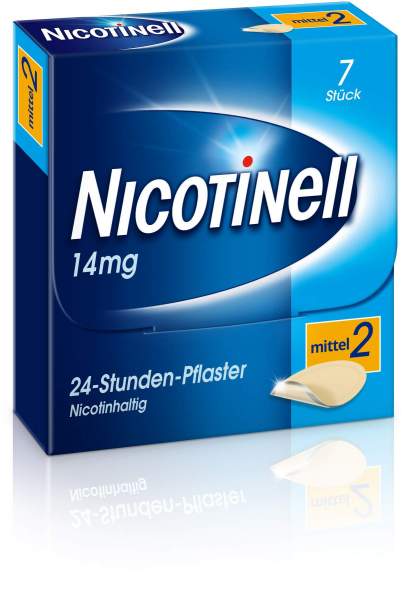 Nicotinell 14 mg 24-Stunden-Pflaster 7 Stück
