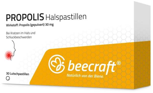 Beecraft Propolis 30 Halspastillen