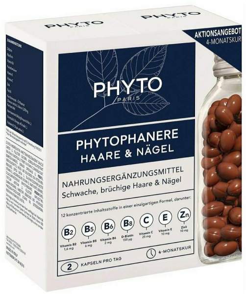 Phytophanere Duo Haare + Nägel 2 x 120 Kapseln