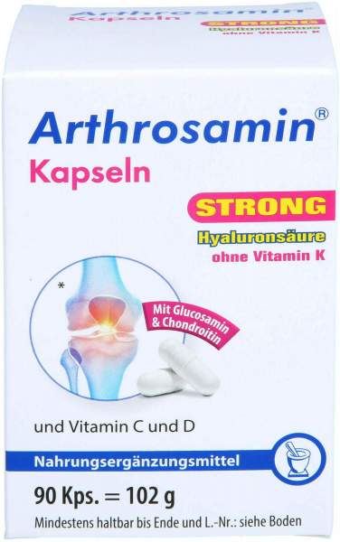 Arthrosamin strong ohne Vitamin K Kapseln 90 Stück