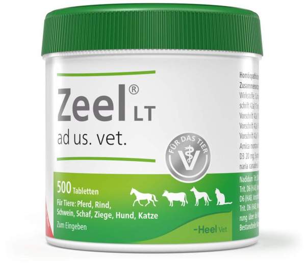 Zeel Lt Ad Us.Vet. 500 Tabletten
