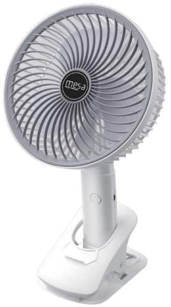 Kabelloser Tischventilator mit Akku und Klammer