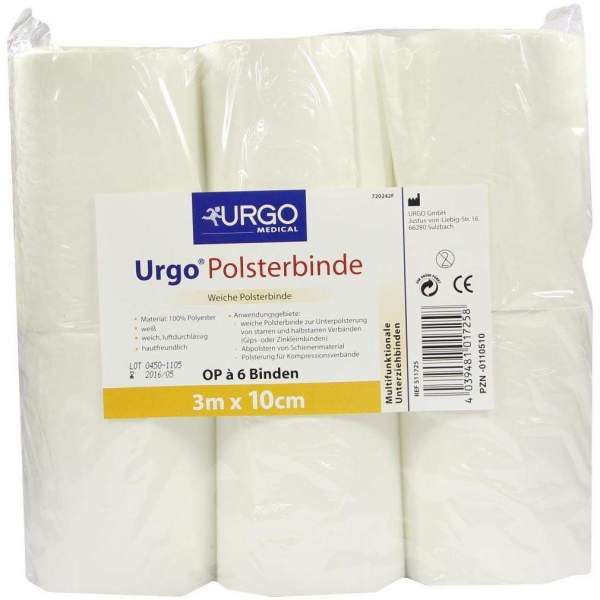 Urgo Polsterbinde 3mx10cm