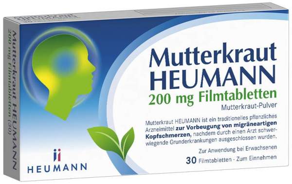 Mutterkraut Heumann 200 mg Filmtabletten 30 Stück