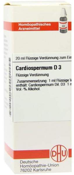 DHU Cardiospermum D3 20 ml Dilution