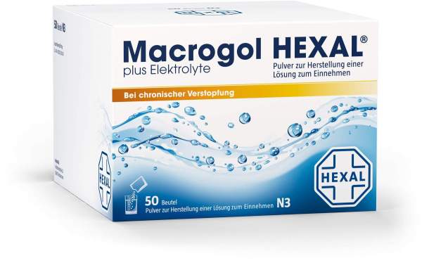 Macrogol Hexal Plus Elektrolyte 50 Beutel