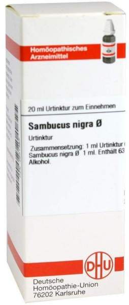 Sambucus Nigra Urtinktur 20 ml