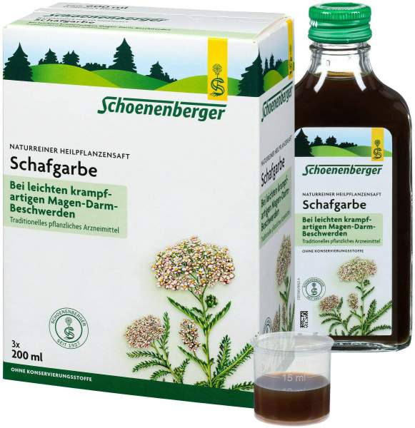 Schafgarben Saft Schoenenberger Heilpflanzensäfte