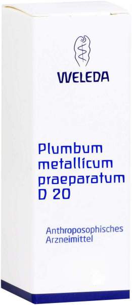 Weleda Plumbum Metallicum Praep. D20 Trituration 20 G