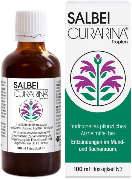 Salbei Curarina 100 ml Tropfen