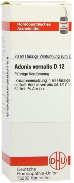 Dhu Adonis Vernalis D12 Dilution