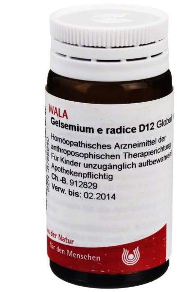 Wala Gelsemium E Radice D 12 Globuli 20 G Streukügelchen