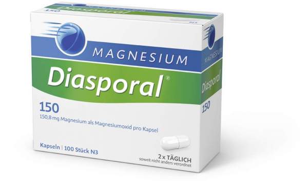 Magnesium Diasporal 150 100 Kapseln