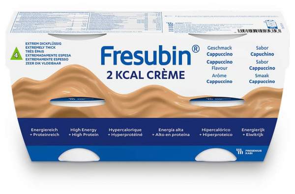 Fresubin 2 Kcal Creme Cappuccino im Becher 4 x 125 g