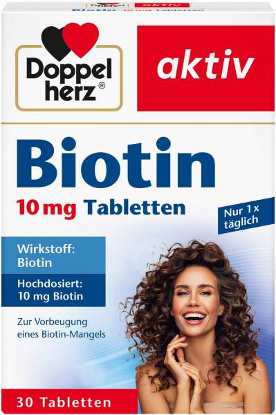 Doppelherz Aktiv Biotin 10 mg Tabletten