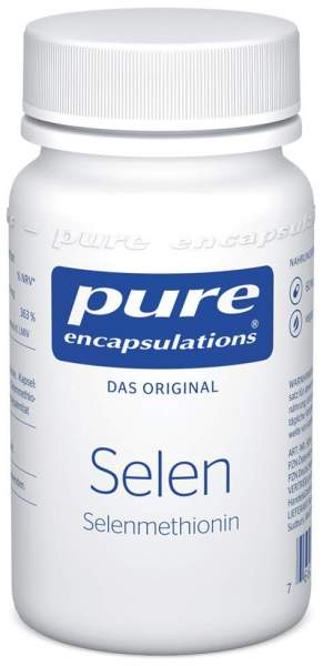 Pure Encapsulations Selen Selenmethionin 60 Kapseln