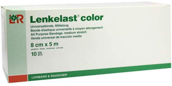Lenkelast Color Rot 8cmx5m Ohne Zellglas