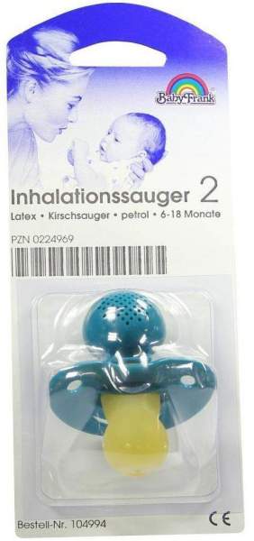 Sauger Inhalation Kirschförmig 6 - 18 M 104994 Petrol 1 Stück