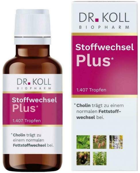 Stoffwechsel Plus Dr.Koll Gemmo Komplex Cholinzink 50 ml Tropfen