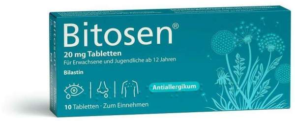 Bitosen 20 mg 10 Tabletten