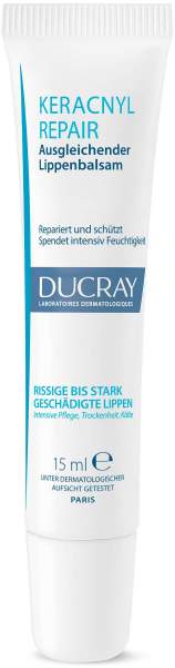 Ducray Keracnyl Repair Lippenbalsam 15 ml Tube