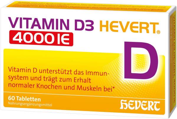 Vitamin D3 Hevert 4.000 I.E. 60 Tabletten